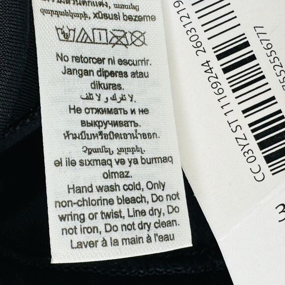 La Senza Swim Suit Bikini Top Push Up Black 34B Wide Adjustable Strap NEW w/Tags - Picture 13 of 15